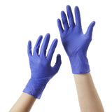 McKesson Confiderm® 3.0 Exam Glove Medium NonSterile Nitrile Standard Cuff Length Textured Fingertips Blue Not Rated (957802_CS) 10/CS