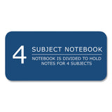 Roaring Spring® Subject Wirebound Notebook, 4-Subject, Med/College Rule, Randomly Asst Cover, (200) 11x9 Sheets, 12/CT, Ships in 4-6 Bus Days (ROA11376CS) Case of 12