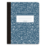 Roaring Spring® Hardcover Marble Composition Book, Unruled, Blue Marble Cover, (100) 9.75 x 7.5 Sheets, 24/Carton, Ships in 4-6 Business Days (ROA77261CS)