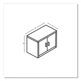 HON 10500 Series Storage Cabinet with Doors, Two Shelves, 36" x 20" x 29.5", Pinnacle (HON105291PINC) Each