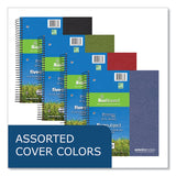 Roaring Spring® Earthtones BioBased Paper Notebook, 5-Subject, Medium/College Rule, Randomly Assorted Covers, (160) 11 x 9 Sheets, 12/Carton (ROA13367CS) Case of 12