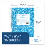 Roaring Spring® Wirebound Composition Book, 1-Subject, Grade 2 Manuscript Format, Blue Cover, (36) 9.75 x 7.5 Sheet, 48/Carton (ROA10202CS) Case of 48