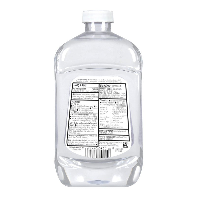 Foster & Thrive™ Laxative Liquid 16 oz. 99.9% Strength Mineral Oil (1235109_EA) 1/EA
