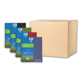 Roaring Spring® Earthtones BioBased Paper Notebook, 2-Subject, Medium/College Rule, Randomly Assorted Covers, (100) 11 x 9 Sheets, 24/Carton (ROA13364CS) Case of 24