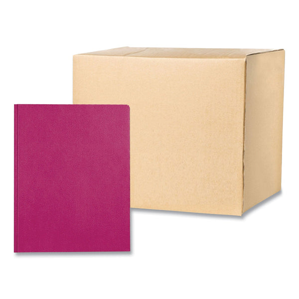 Roaring Spring® Pocket Folder with 3 Fasteners, 0.5" Capacity, 11 x 8.5, Maroon, 25/Box, 10 Boxes/Carton (ROA54131CS) Case of 250
