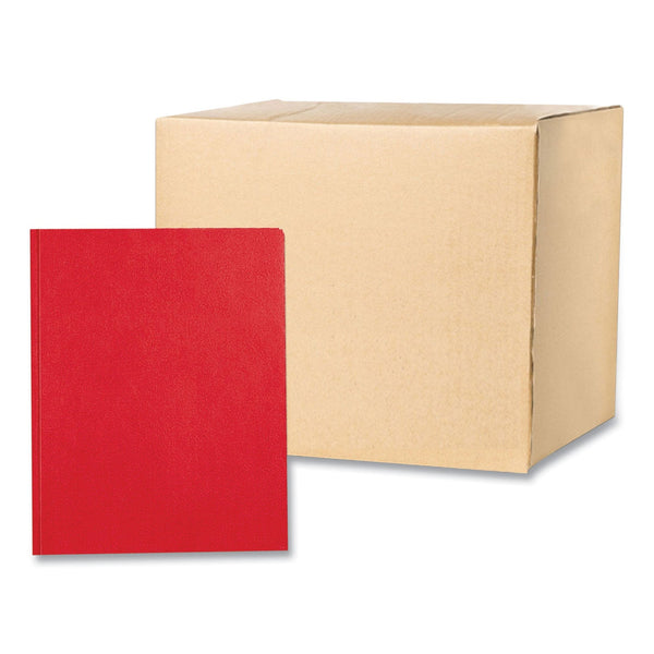 Roaring Spring® Pocket Folder with 3 Fasteners, 0.5" Capacity, 11 x 8.5, Red, 25/Box, 10 Boxes/Carton (ROA54126CS) Case of 250