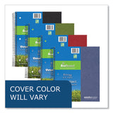 Roaring Spring® Earthtones BioBased Paper Notebook, 3-Subject, Medium/College Rule, Randomly Assorted Covers, (120) 11 x 9 Sheets, 24/Carton (ROA13365CS)