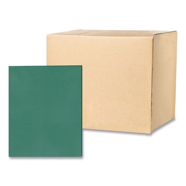 Roaring Spring Pocket Folder, 0.5" Capacity, 11 x 8.5, Green, 25/Box, 10 Boxes/Carton (ROA50122CS) Case of 250