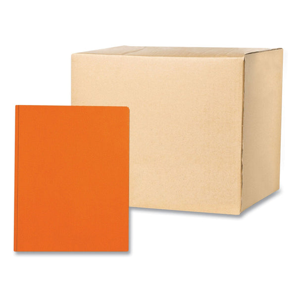 Roaring Spring® Pocket Folder with 3 Fasteners, 0.5" Capacity, 11 x 8.5, Orange, 25/Box, 10 Boxes/Carton (ROA54130CS) Case of 250