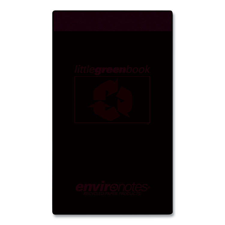 Roaring Spring® Little Green Memo Book, Narrow Rule, Gray Cover, (60) 3 x 5 Sheets, 48/Carton (ROA77355CS) Case of 48