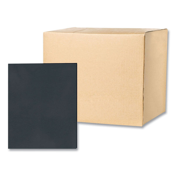 Roaring Spring Pocket Folder, 0.5" Capacity, 11 x 8.5, Black, 25/Box, 10 Boxes/Carton (ROA50119CS) Case of 250