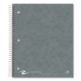 Roaring Spring® Subject Wirebound Notebook, 3-Subject, Medium/College Rule, Asst Cover, (120) 11 x 9 Sheets, 24/Carton, Ships in 4-6 Bus Days (ROA11384CS)