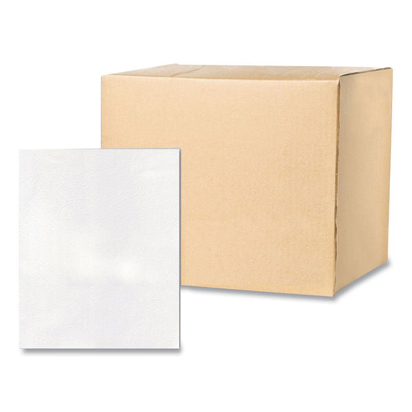 Roaring Spring Pocket Folder, 0.5" Capacity, 11 x 8.5, White, 25/Box, 10 Boxes/Carton (ROA50118CS) Case of 250