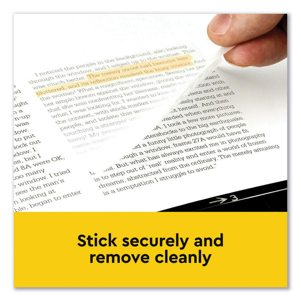 Post-it Transparent Notes, Unruled, 3" x 3", Transparent, 36 Sheets/Pad, 10 Pads/Pack (MMM600TRSPT10PK) Pack of 10