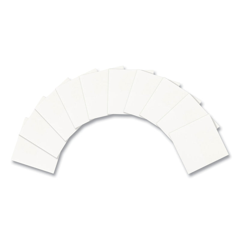 Post-it Transparent Notes, Unruled, 3" x 3", Transparent, 36 Sheets/Pad, 10 Pads/Pack (MMM600TRSPT10PK) Pack of 10