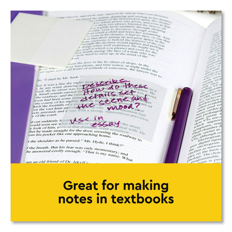 Post-it Transparent Notes, Unruled, 3" x 3", Transparent, 36 Sheets/Pad, 10 Pads/Pack (MMM600TRSPT10PK) Pack of 10