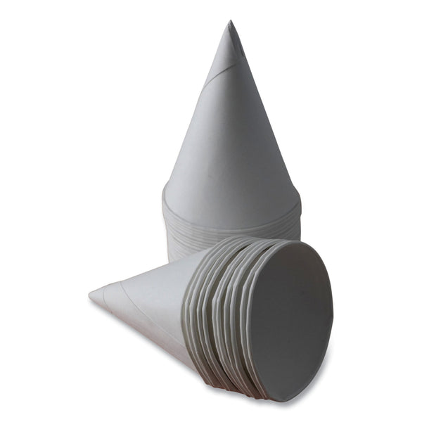 Eco Touch Cone Cups, 4.5 oz, White, 5,000/Carton (TDPCC45) Case of 5000