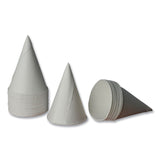 Eco Touch Cone Cups, 4.5 oz, White, 5,000/Carton (TDPCC45) Case of 5000