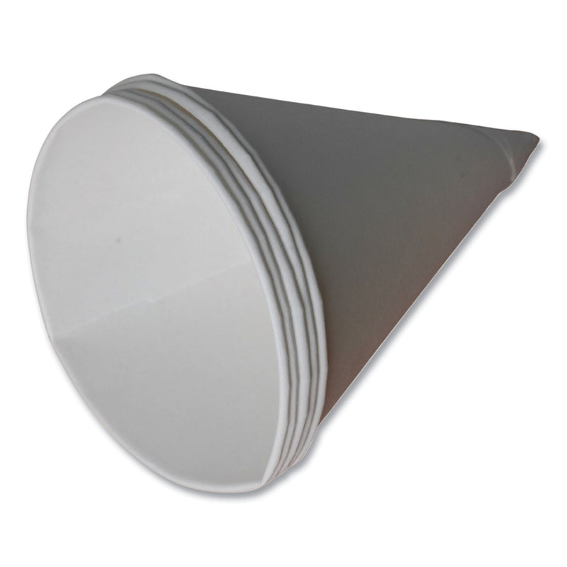 Eco Touch Cone Cups, 4.5 oz, White, 5,000/Carton (TDPCC45) Case of 5000