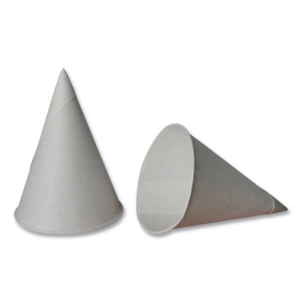 Eco Touch Cone Cups, 4.5 oz, White, 5,000/Carton (TDPCC45) Case of 5000