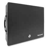 Honeywell Large Cash Management Box, Key Lock, 11 x 14.3 x 4.3, Steel, Black (HWL6209) Each