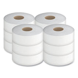 Cascades PRO Select Jumbo Bath Tissue, Septic Safe, 2-Ply, White, 3.3" x 1,000 ft, 12 Rolls/Carton (CSDB140) Case of 12