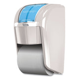 Cascades PRO Tandem High Capacity Bath Tissue Dispenser, 6.9 x 6.9 x 12.3, White (CSDC271) Each