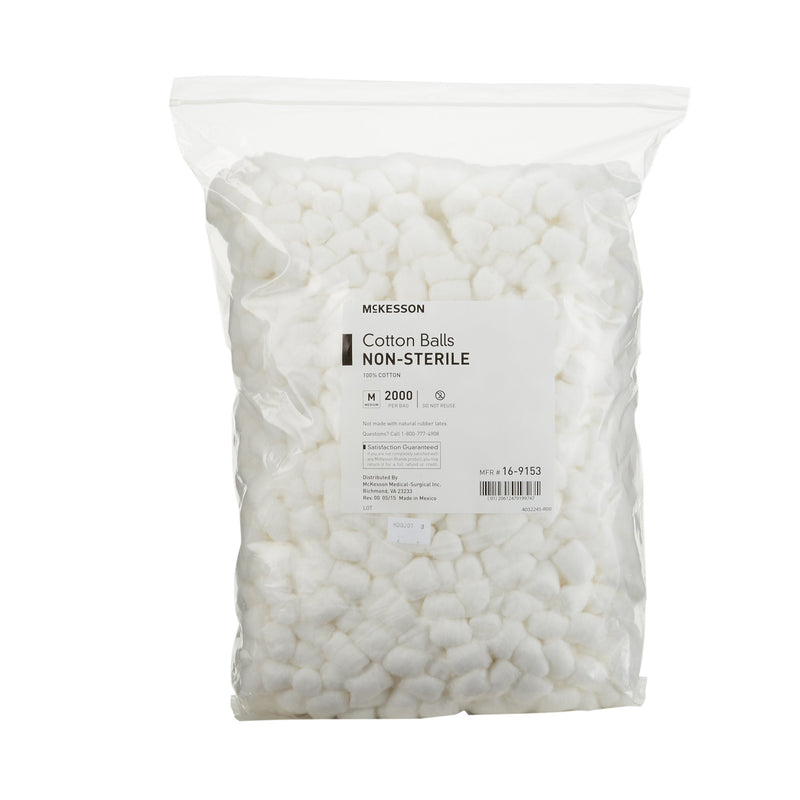 McKesson Cotton Ball Medium NonSterile (980221_BG) 2000/BG
