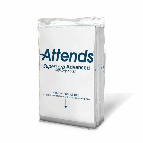 Attends® Supersorb Advanced Disposable Underpad 30 X 36 Inch Dry-Lock® Core Heavy Absorbency (1197060_BG) 5/BG