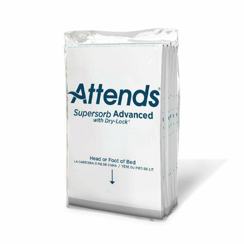 Attends® Supersorb Advanced Disposable Underpad 30 X 36 Inch Dry-Lock® Core Heavy Absorbency (1197060_BG) 5/BG