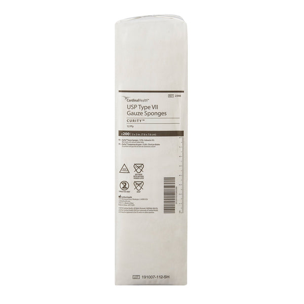 Curity™ Gauze Sponge 3 X 3 Inch 12-Ply NonSterile 200 per Pack (10212_BG) 200/BG