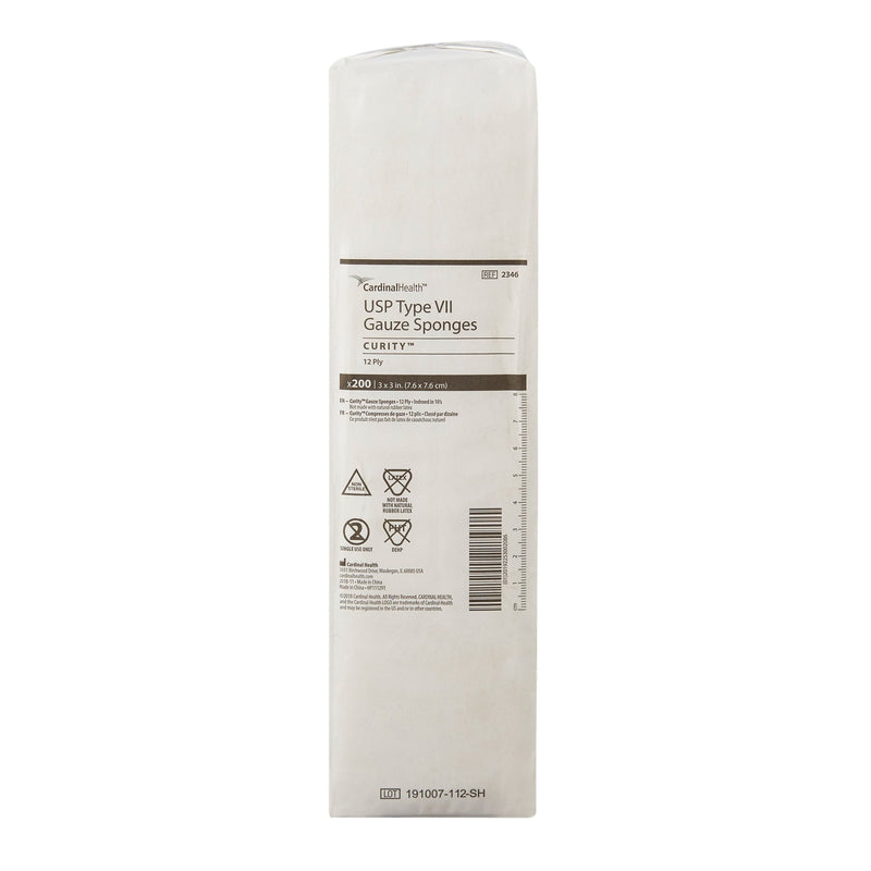 Curity™ Gauze Sponge 3 X 3 Inch 12-Ply NonSterile 200 per Pack (10212_BG) 200/BG