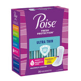 Poise® Fresh Protection™ Ultra Thin Bladder Control Pad 14.1 Inch Length Heavy Absorbency Sodium Polyacrylate Core One Size Fits Most (1205943_PK) 36/PK