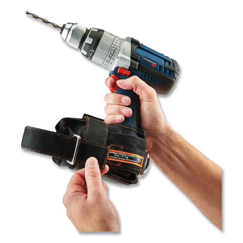 ergodyne® Squids 3191 Power Tool Tethering Kit, 10 lb Max Working Capacity, 38" Long, Orange/Gray (EGO19661) Each