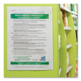 Tarifold Easy Load Magnetic Pocket with Corner Closure, 14 x 11, Clear Frame, 5/Pack (TFIP194694) Pack of 5