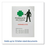 Tarifold Easy Load Magnetic Pocket with Corner Closure, 14 x 11, Clear Frame, 5/Pack (TFIP194694) Pack of 5