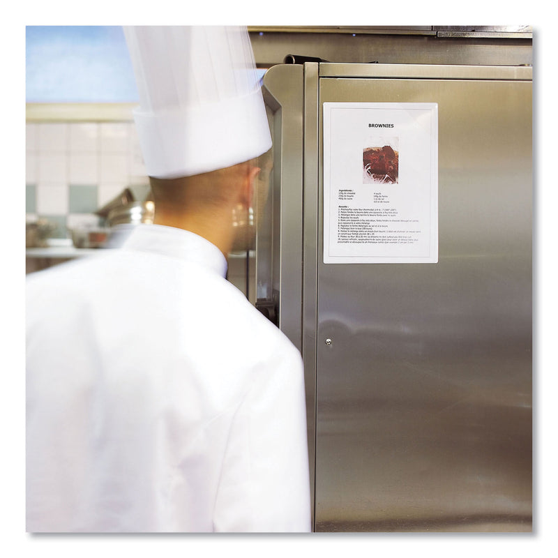 Tarifold Easy Load Magnetic Pocket with Corner Closure, 14 x 11, Clear Frame, 5/Pack (TFIP194694) Pack of 5