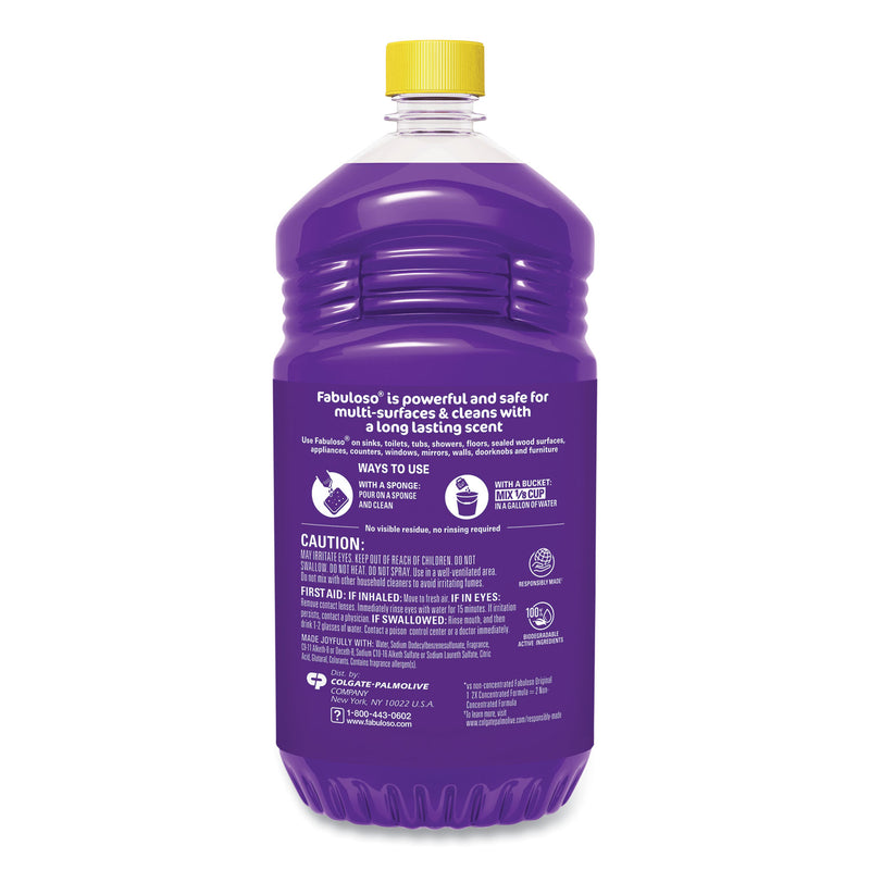 Fabuloso Multi-use Cleaner, Lavender Scent, 56oz Bottle (CPC53041CT) Case of 6