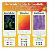 Crayola® Oil Pastels,12 Assorted Colors, 336/Pack (CYO524629) Each