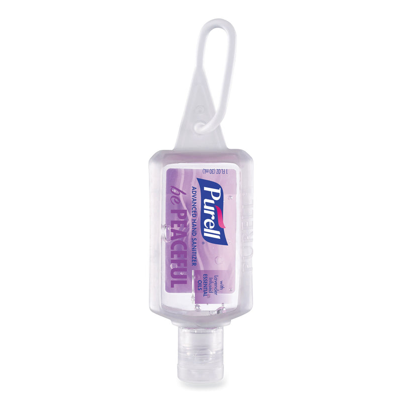 Purell Advanced Hand Sanitizer Gel Infused with Essential Oils, 1 oz Flip Cap Bottle with Display Bowl, Assorted Scents, 25/Carton (GOJ390025CMRME) Case of 25