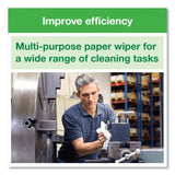 Tork Basic Paper Wiper, 1-Ply, 9 x 10.5, White, 250/Box, 24 Boxes/Carton (TRK192126) Case of 24