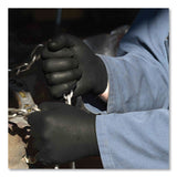 GloveWorks® by AMMEX® Heavy-Duty Industrial Nitrile Gloves, Powder-Free, XX-Large, 6 mil Thick, 9.5" Long, Black, 100/Box, 10 Boxes/Carton (AXCGWBN49100) Case of 1000