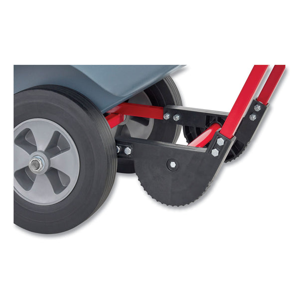 Rubbermaid® Commercial BRUTE DURATILT Frame Tilt Truck, Standard Duty, 1 cu yd, 1,200 lb Capacity, Rotomolded Resin/Leakproof Polyethylene, Gray (RCP2192462) Each