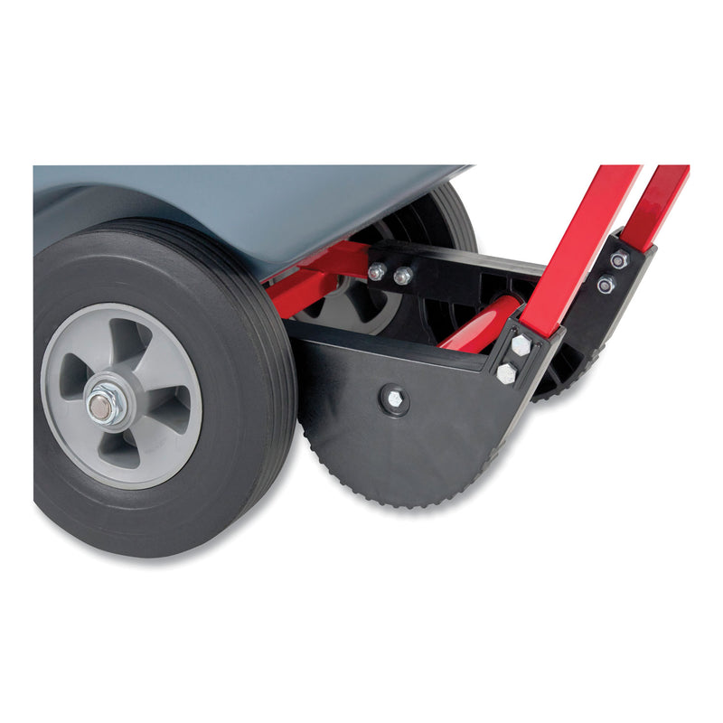 Rubbermaid® Commercial BRUTE DURATILT Frame Tilt Truck, Standard Duty, 0.5 cu yd, 850 lb Capacity, Rotomolded Resin/Leakproof Polyethylene, Gray (RCP2192466) Each