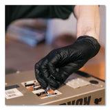 GloveWorks® by AMMEX® Industrial Nitrile Gloves, Powder-Free, XX-Large, 5 mil Thick, 9.5" Long, Black, 100/Box, 10 Boxes/Carton (AXCGPNB49100) Case of 1000
