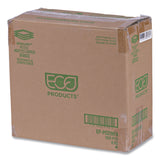 Eco-Products® Vanguard Renewable and Compostable Sugarcane Plates, 6 x 6, White, 500/Carton (ECOEPP021NFA) Case of 500