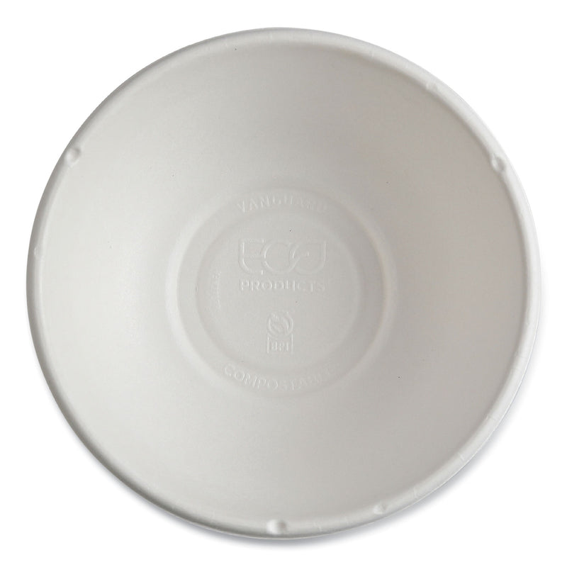 Eco-Products Vanguard Renewable and Compostable Sugarcane Bowls, 16 oz, White, 800/Carton (ECOEPBL16CNFA) Case of 800