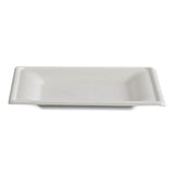 Eco-Products® Vanguard Renewable and Compostable Sugarcane Plates, 6 x 6, White, 500/Carton (ECOEPP021NFA) Case of 500