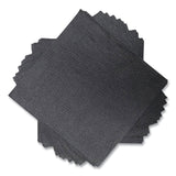 Morcon Paper Morsoft Beverage Napkins, 2-Ply, 9 x 9.5, Black, 1,000/Carton (MORVT522) Case of 1000