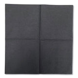 Morcon Paper Morsoft Beverage Napkins, 2-Ply, 9 x 9.5, Black, 1,000/Carton (MORVT522) Case of 1000
